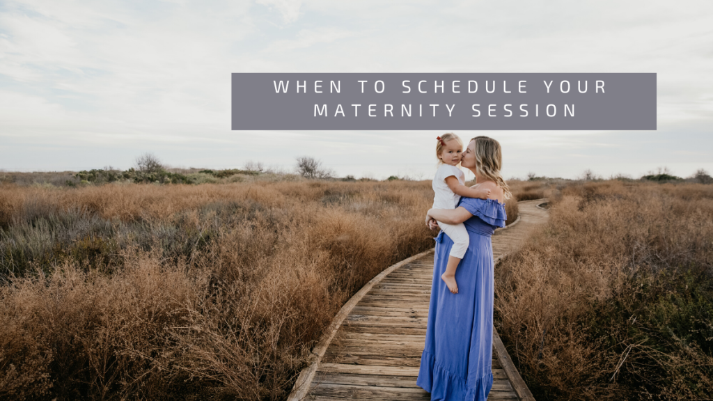 When is the best time to book your maternity session?