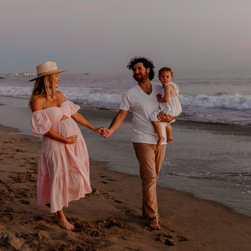 The Zack Family | Orange County Maternity Photographer